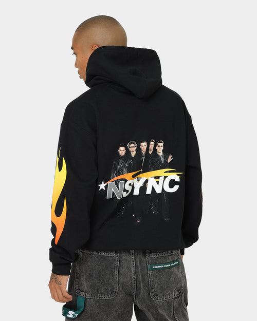 NSYNC Flame Photo Hoodie Black