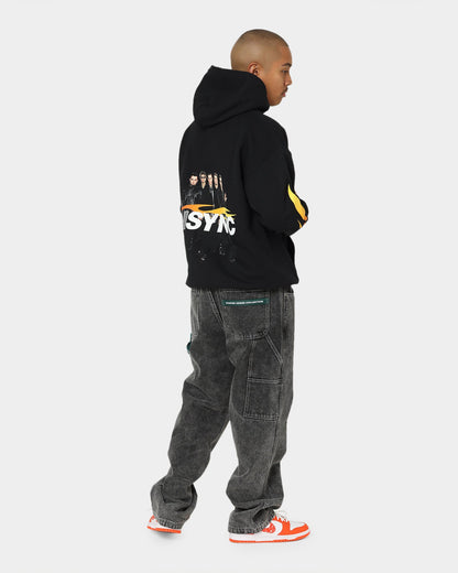 NSYNC Flame Photo Hoodie Black