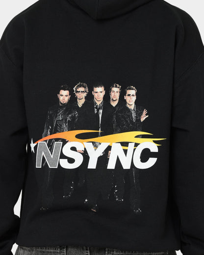 NSYNC Flame Photo Hoodie Black