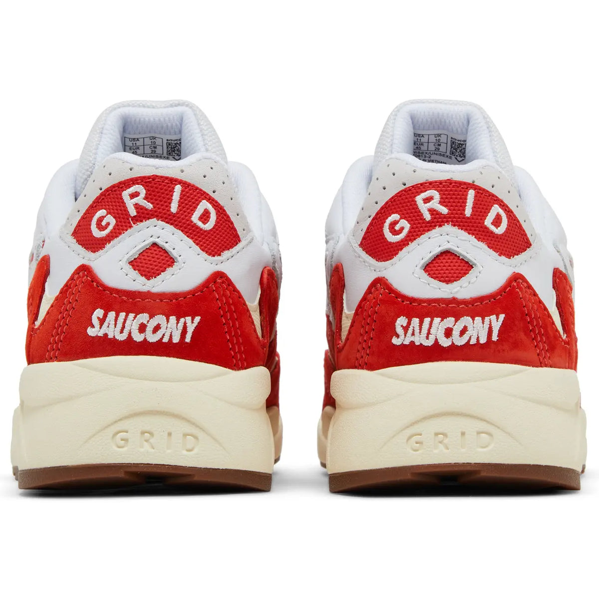 Saucony Grid Shadow 2 Ivy Prep White Red