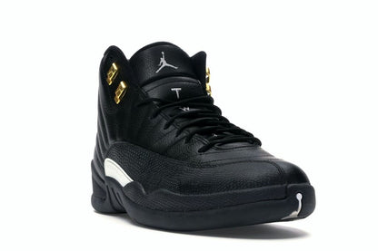 Air Jordan 12 Retro The Master Black Rattan White Metallic Gold 130690-013