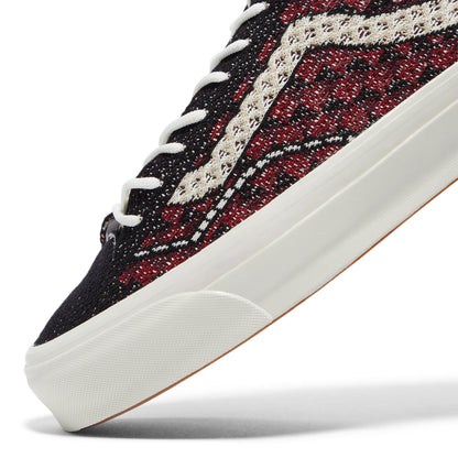 Vans Lx Old Skool 36 (Geo Check Bordeaux Red)