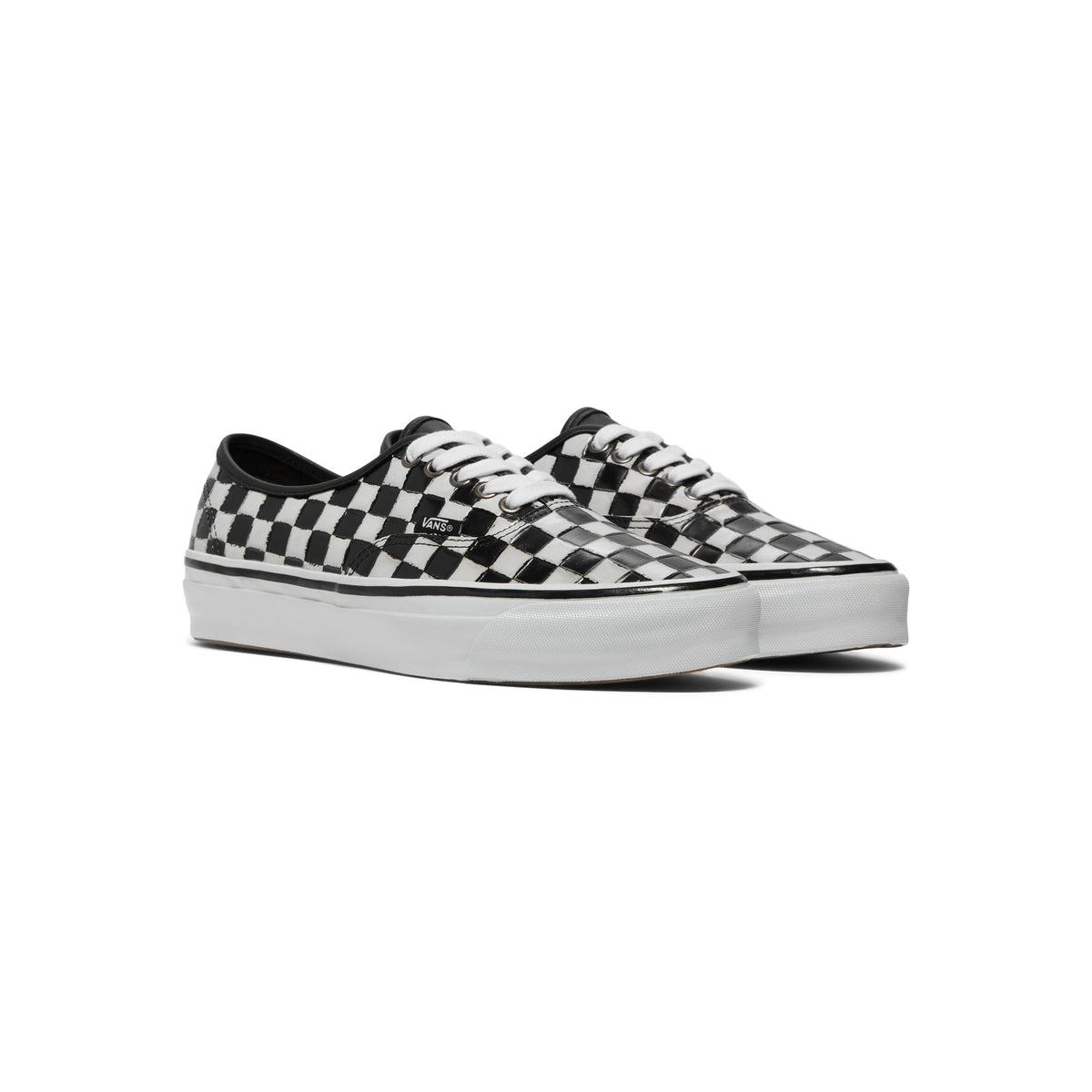 Vans Otw Authentic 44 Vibram (Leather Check Black/White)
