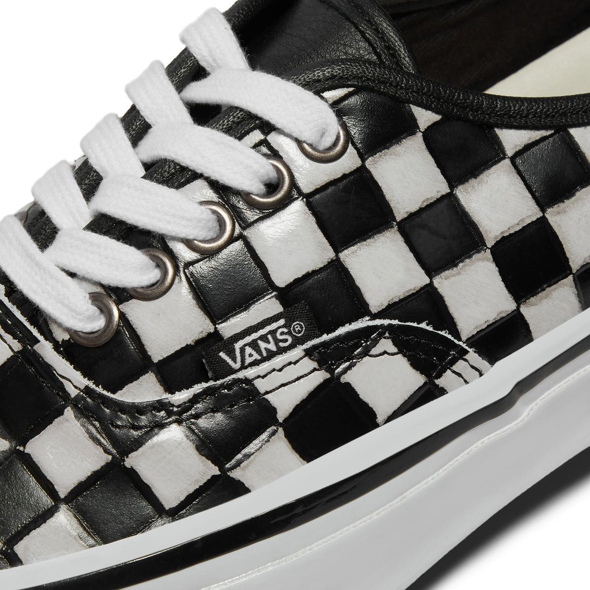 Vans Otw Authentic 44 Vibram (Leather Check Black/White)