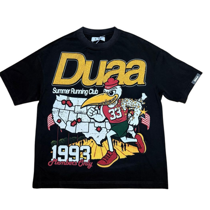 Duaa "Sprint" SS Tee (Black)