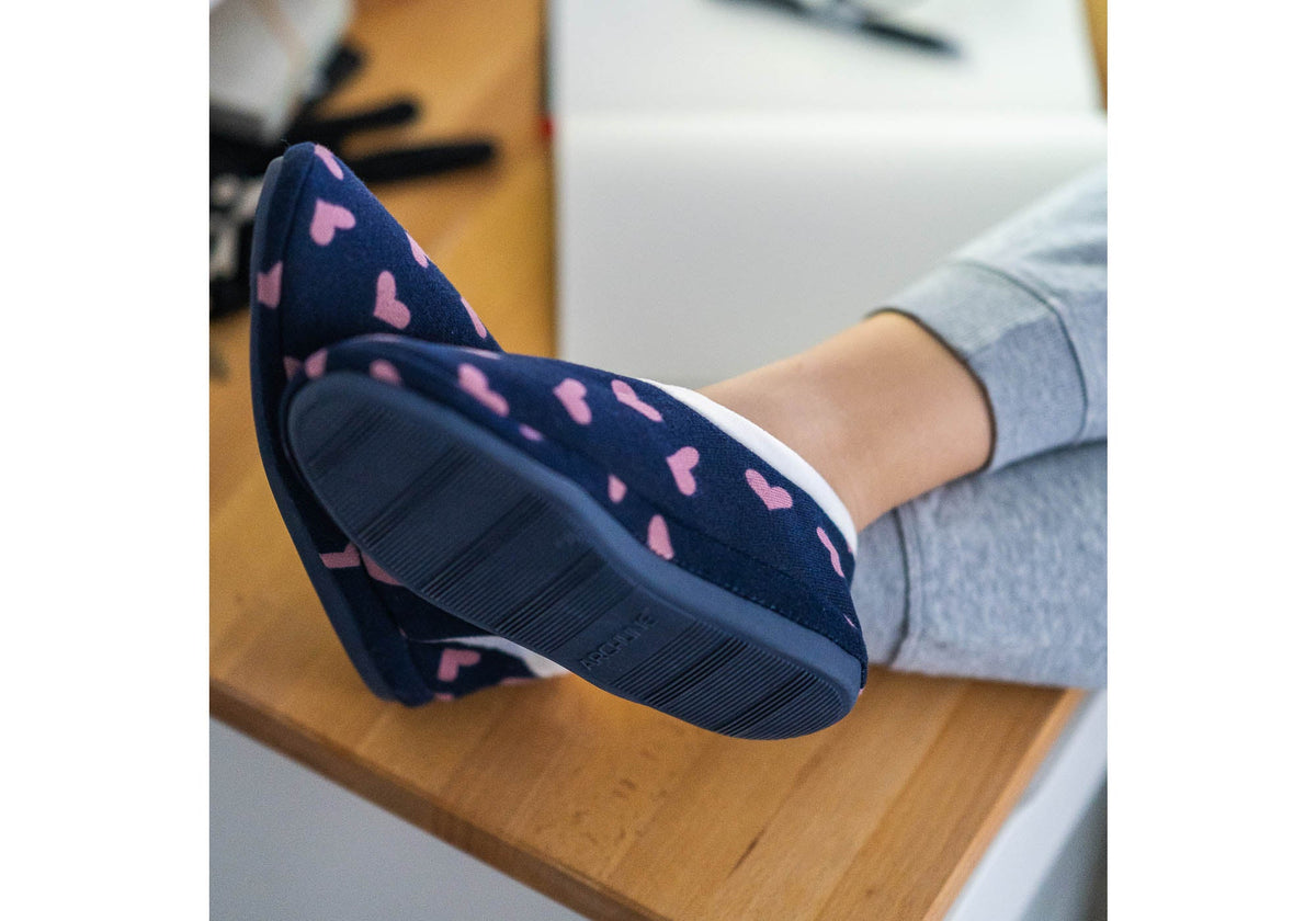 Archline Womens Closed Toe Comfortable Orthotic Slippers
