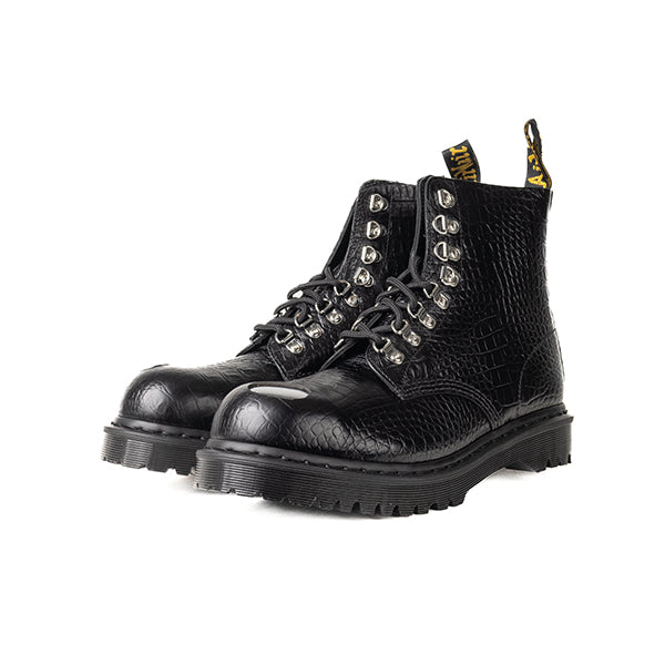 Dr.Martens 1460 Pascal Steel Toe - Analine Croc Emboss