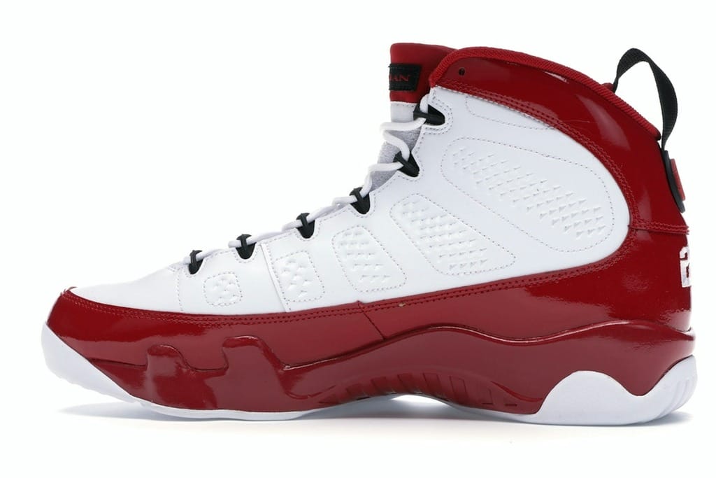 Air Jordan 9 Retro White Gym Red 302370-160 Sneakers
