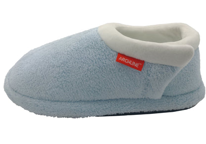 Archline Womens Closed Toe Comfortable Orthotic Slippers