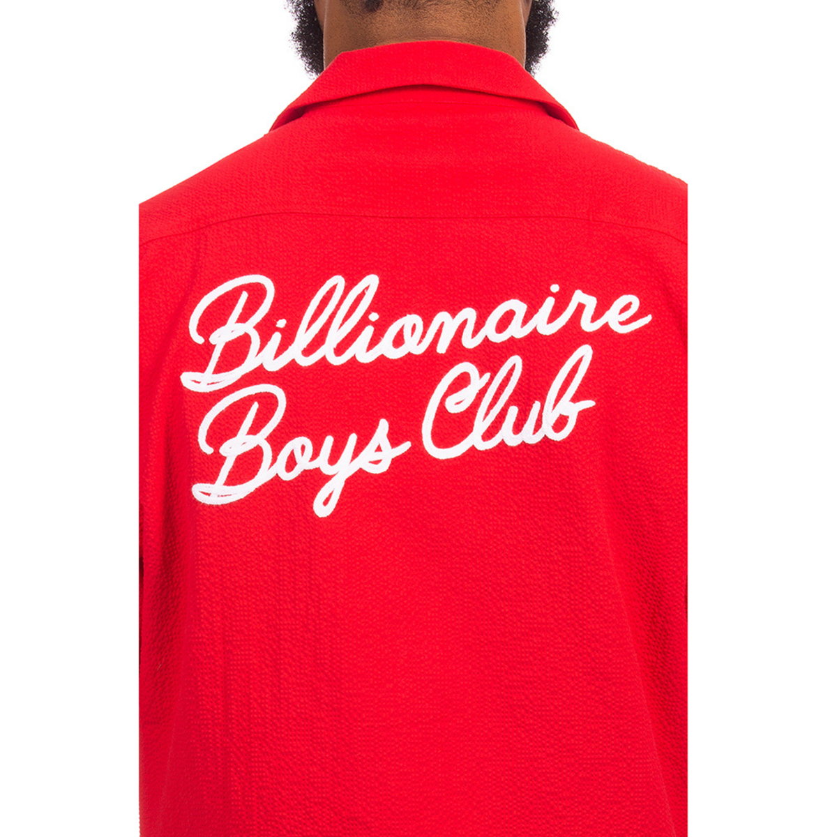Billionaire Boys Club "Script" ss woven (Red)