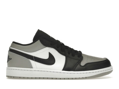 Air Jordan 1 Low Shadow Toe Light Smoke Grey Black White 553558-052