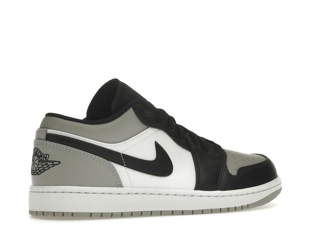 Air Jordan 1 Low Shadow Toe Light Smoke Grey Black White 553558-052