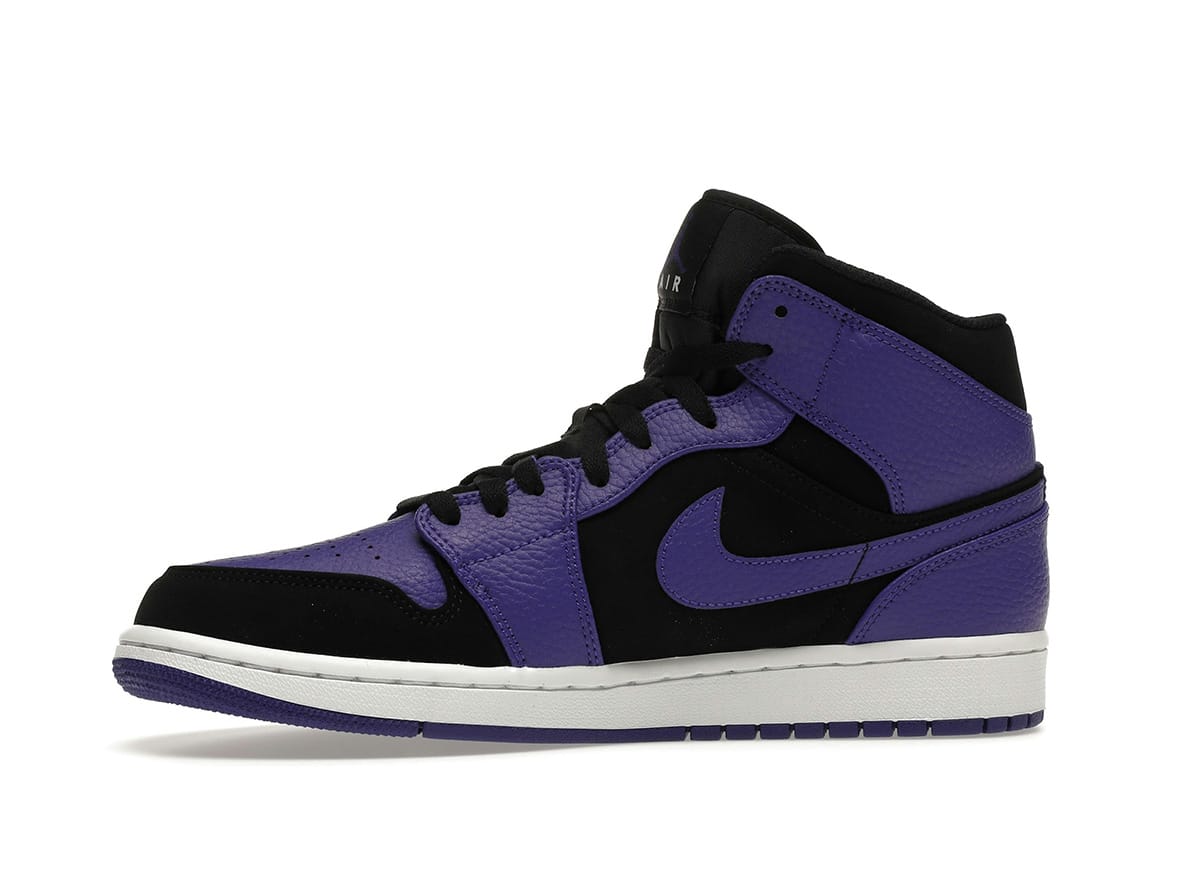 Jordan 1 Mid Black Dark Concord: Stylish Retro Sneaker