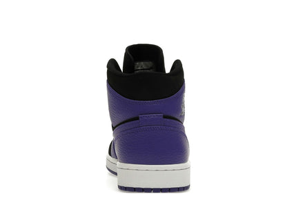 Jordan 1 Mid Black Dark Concord: Stylish Retro Sneaker