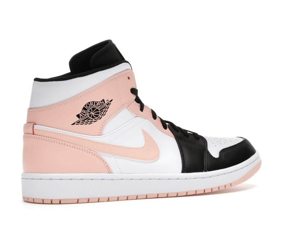 Air Jordan 1 Mid Arctic Orange Black Toe (554724-133)