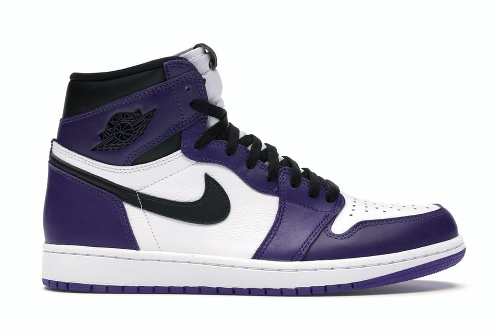 Jordan 1 Retro High Court Purple White 555088-500