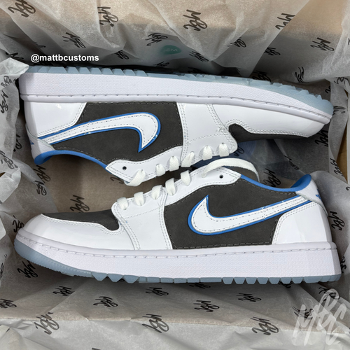 Slate Suede - Jordan 1 Low Golf | UK 9