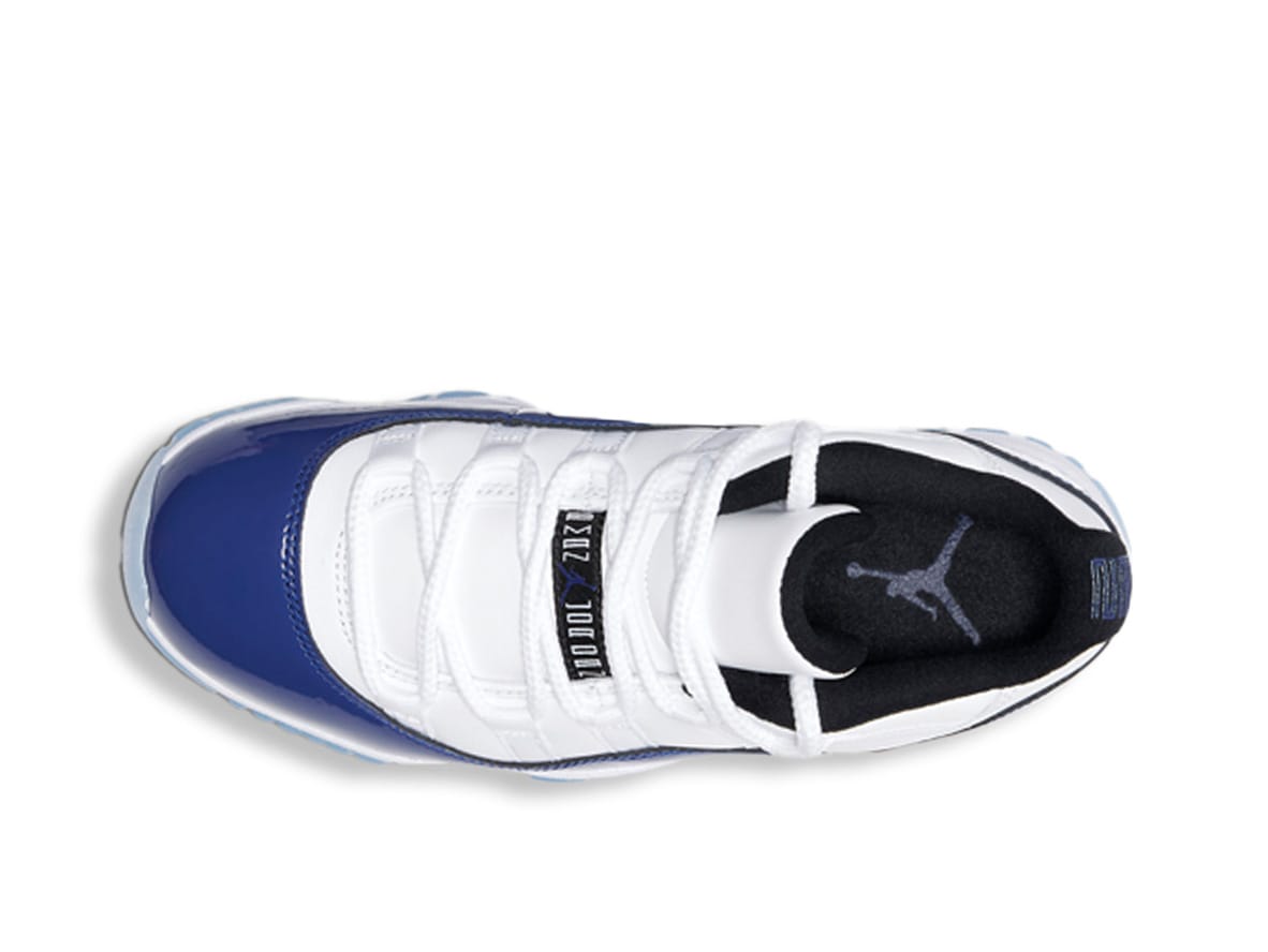 Jordan 11 Retro Low White Concord (Women’s) – Iconic Style Reimagined