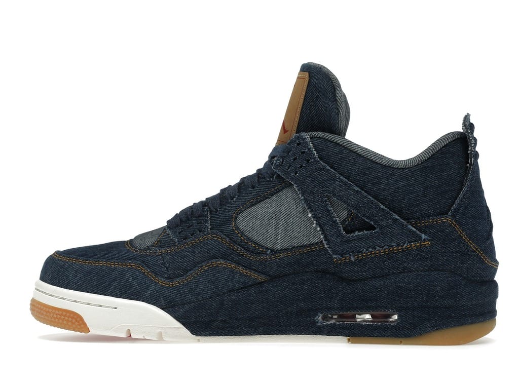 Jordan 4 Retro Levi’s Denim Blank Tag AO2571-401