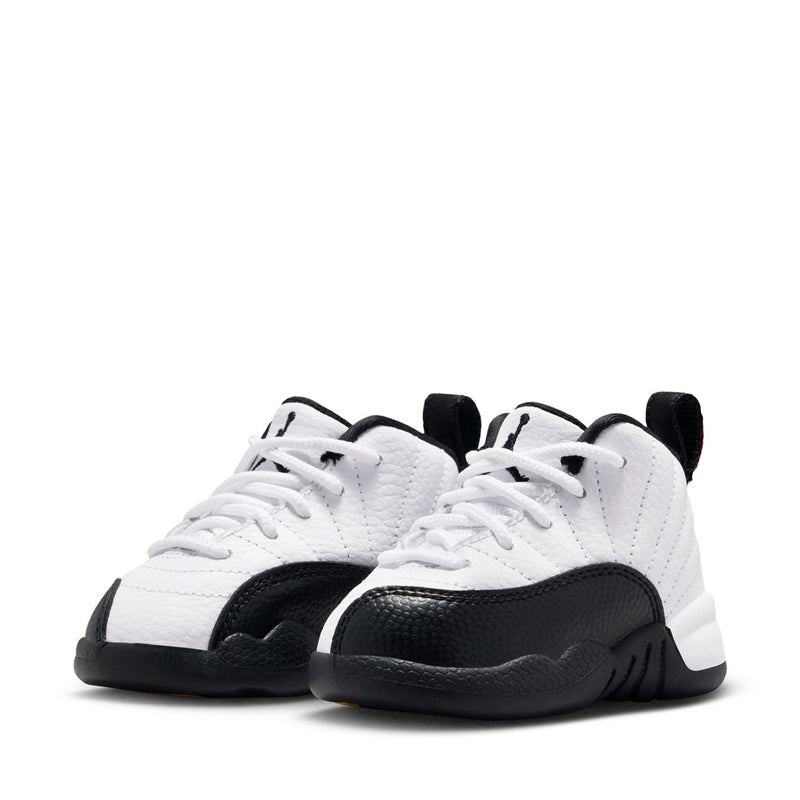 Jordan 12 Retro 'Taxi' (TD) - White/Black
