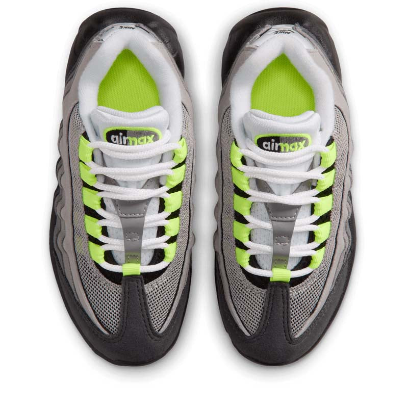 Nike Air Max 95 (PS) - Black/Neon Yellow