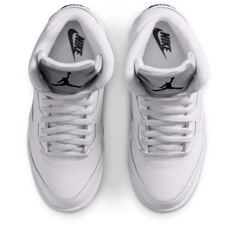 Jordan 5 Retro (PS) - White/Metallic Silver