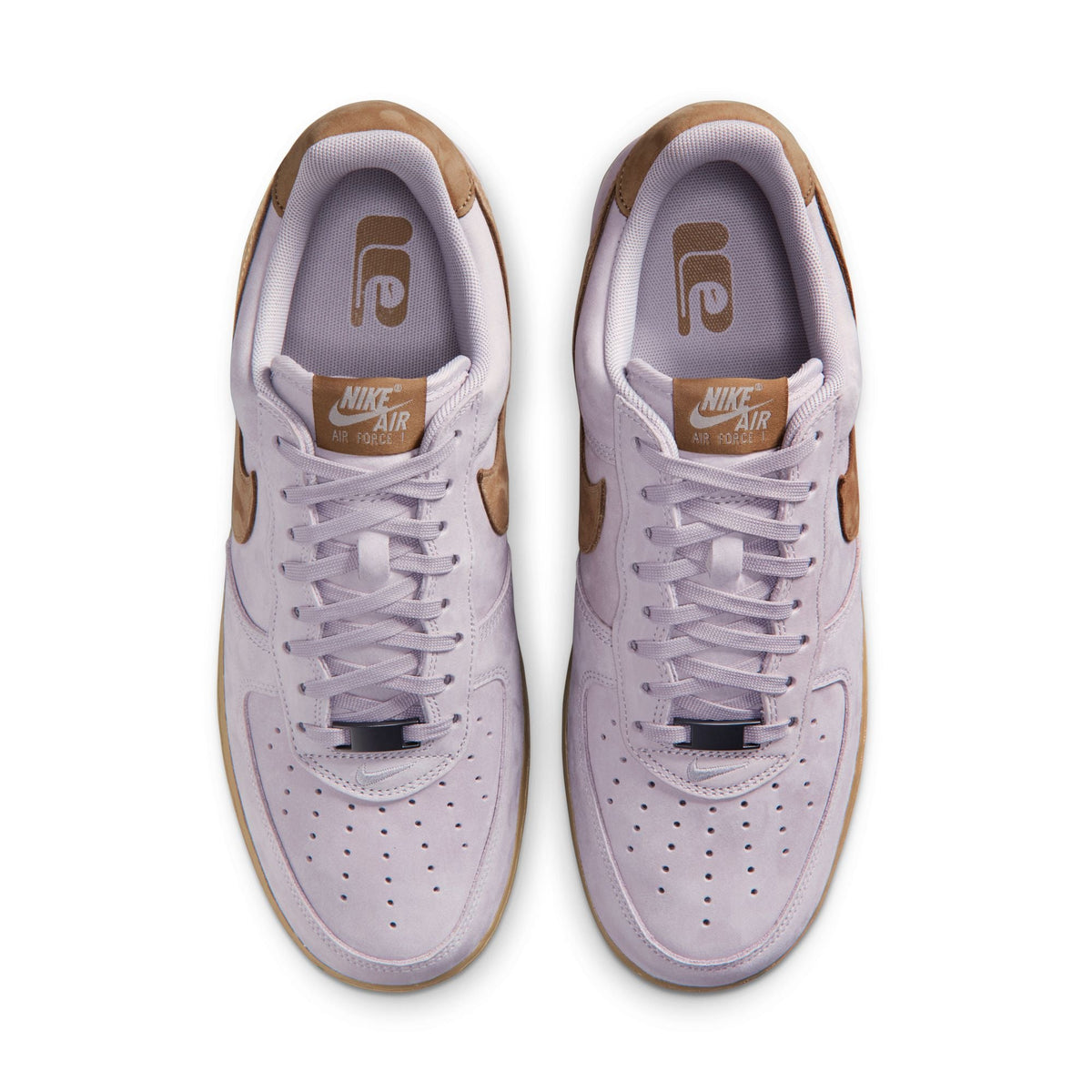Air Force One Low Retro Prm Qs - Silver Lilac Taupe