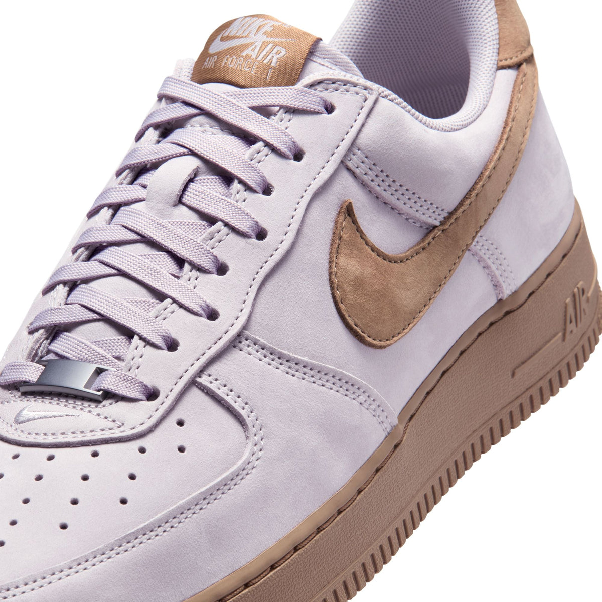 Air Force One Low Retro Prm Qs - Silver Lilac Taupe