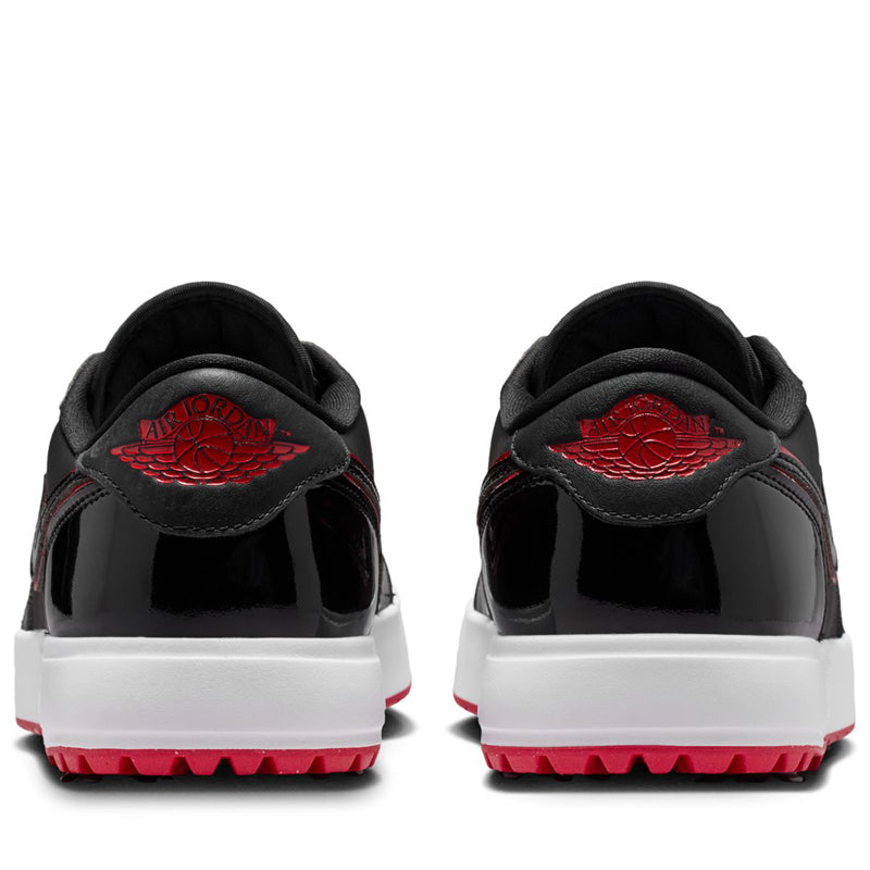 Air Jordan 1 Low Golf 'Bred' - Black/Varsity Red