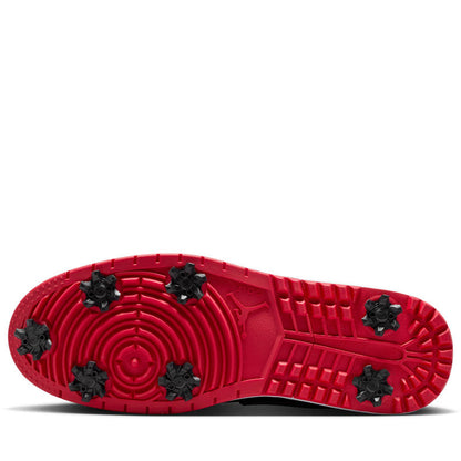 Air Jordan 1 Low Golf 'Bred' - Black/Varsity Red