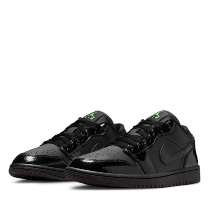Women's Air Jordan 1 Low SE - Black/Scream Green