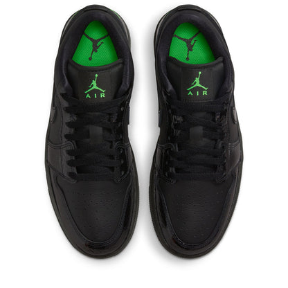 Women's Air Jordan 1 Low SE - Black/Scream Green