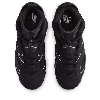 Air Jordan 6 Retro 'Cap And Gown' (GS) - Black/Reflect Silver