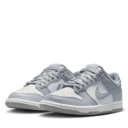 Nike Dunk Low (GS) - White/Light Smoke Grey