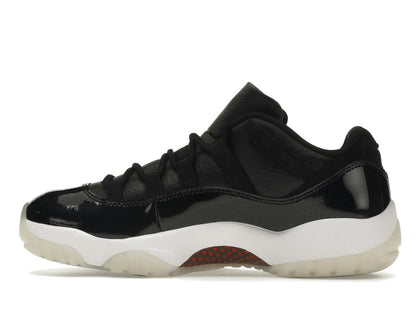 Air Jordan 11 Retro Low 72-10 (AV2187-001) Black/Gym Red/White/Sail
