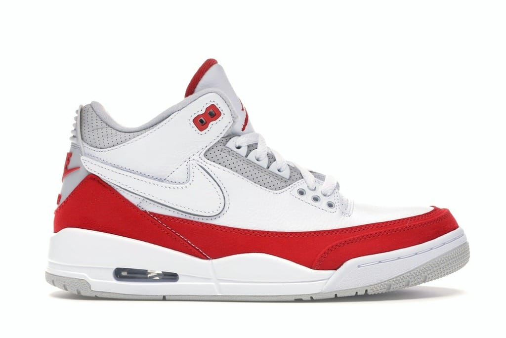 Jordan 3 Retro Tinker White University Red CJ0939-100