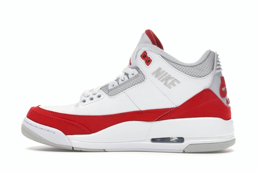 Jordan 3 Retro Tinker White University Red CJ0939-100