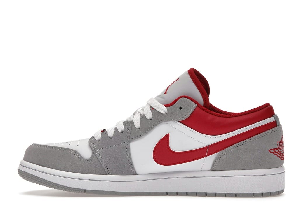 Jordan 1 Low SE Light Smoke Grey Gym Red DC6991-016