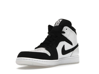 Jordan 1 Mid Diamond Shorts DH6933-100 White/Black Sneakers