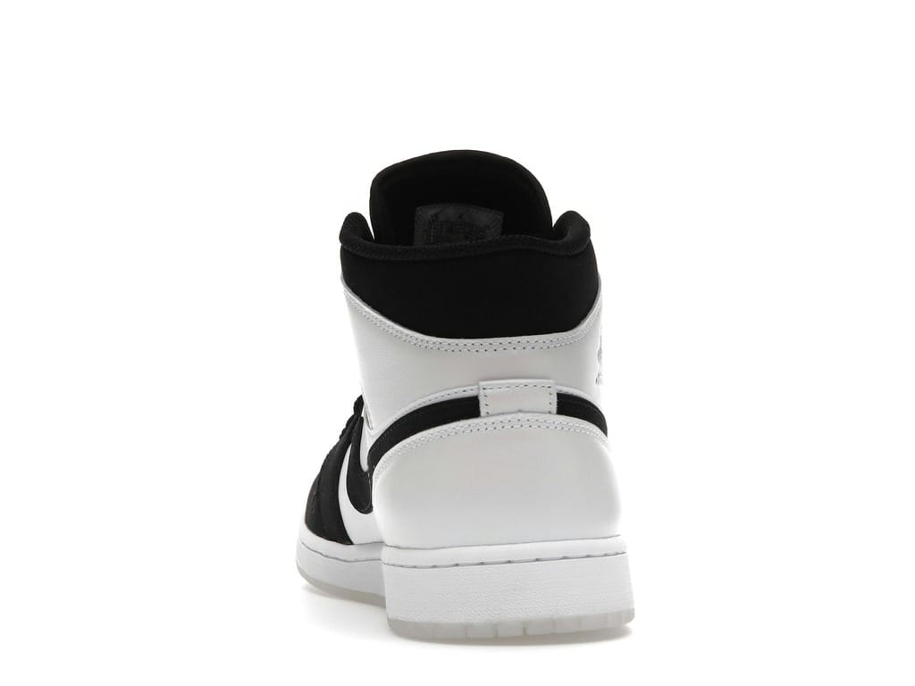 Jordan 1 Mid Diamond Shorts DH6933-100 White/Black Sneakers