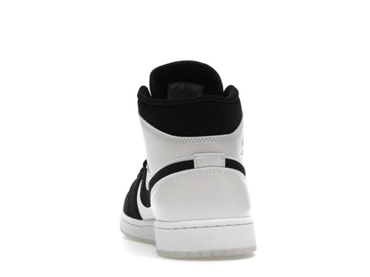 Jordan 1 Mid Diamond Shorts DH6933-100 White/Black Sneakers