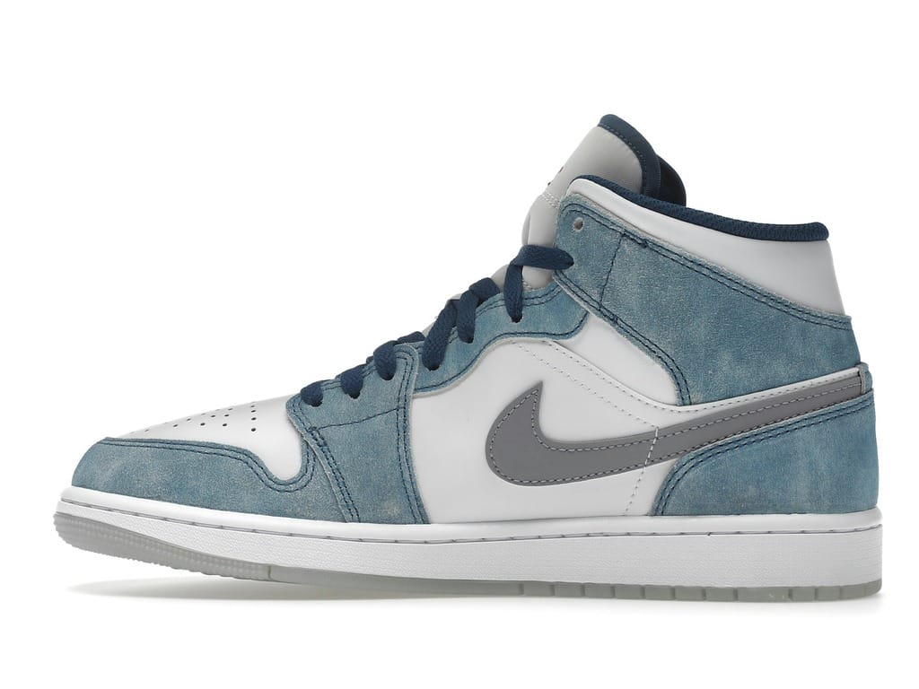 Air Jordan 1 Mid French Blue Fire Red DN3706-401 Sneakers