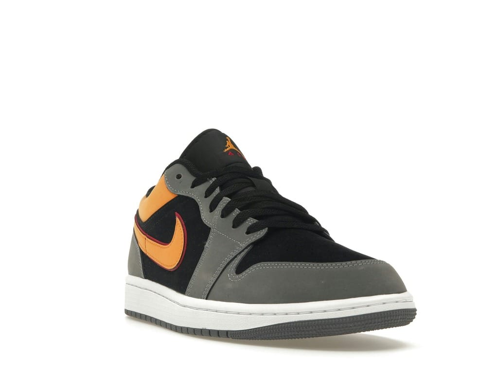 Jordan 1 Low SE Light Graphite Vivid Orange Sneakers – FN7308-008