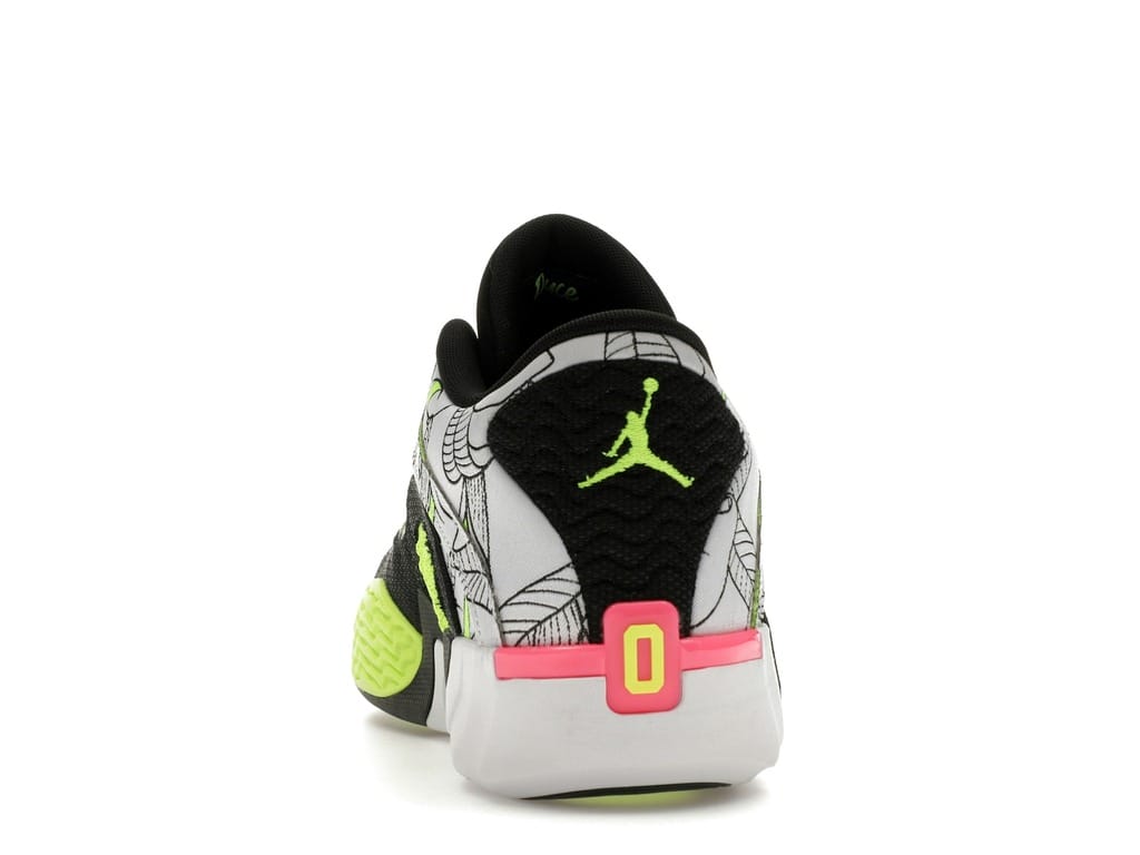 Jordan Tatum 2 Momma’s Boy White Yellow Pink Basketball Shoes FZ8824-100