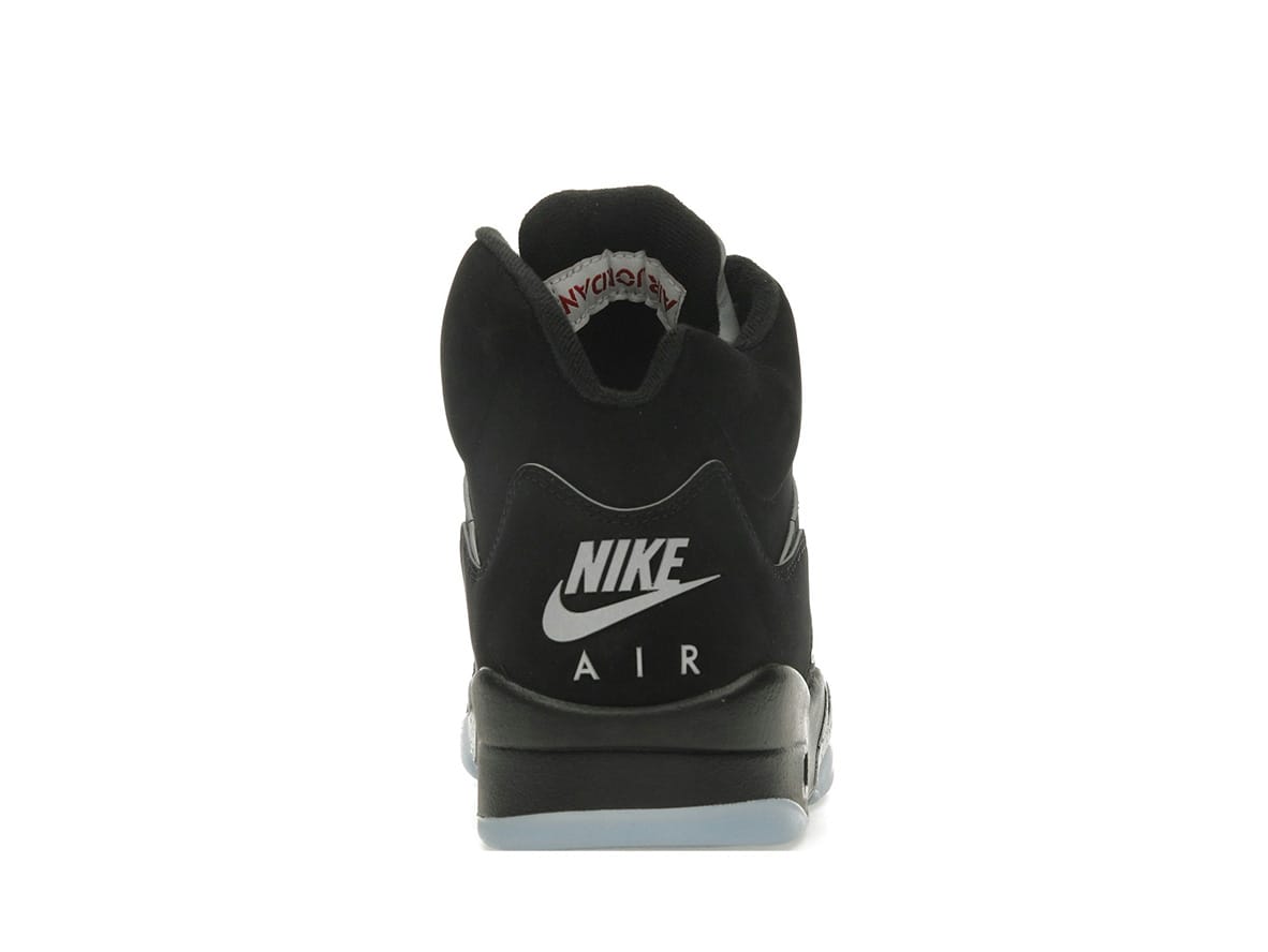 Jordan 5 Retro OG Black Metallic Reimagined Sneakers