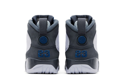 Air Jordan 9 Retro Flint Grey 2026 White French Blue Flint Grey