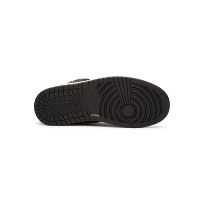 Jordan Air Jordan 1 Mid Se ( Black/Olive Grey-Lt Wild Mango)