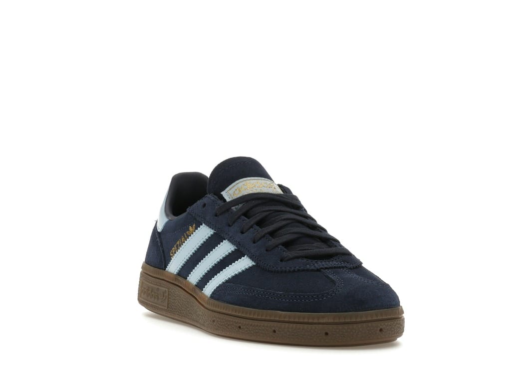 Adidas Handball Spezial Collegiate Navy Clear Sky Gum (GS) Sneakers – IH8011