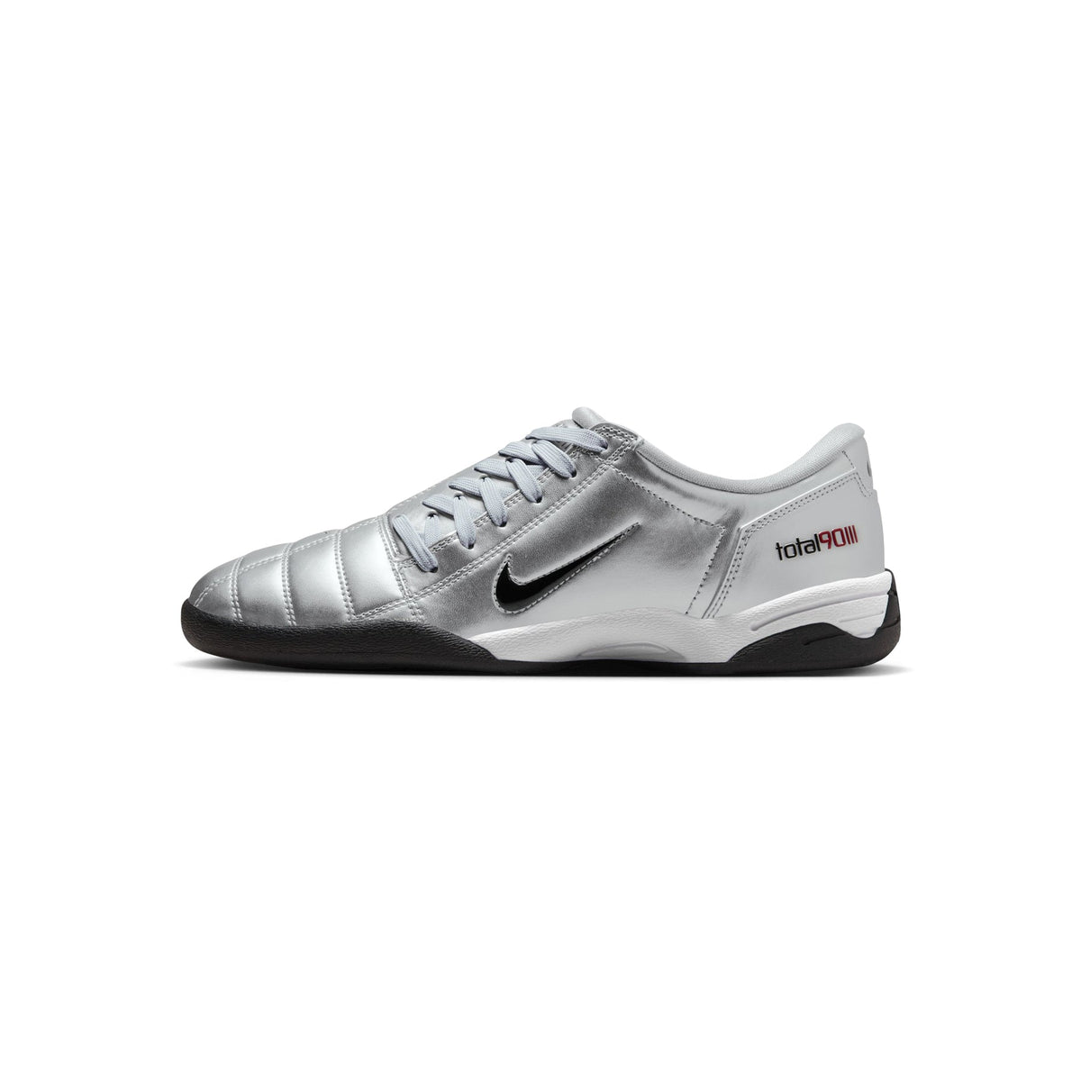 Nike Womens Total 90 (Metallic Silver/Black/University Red)