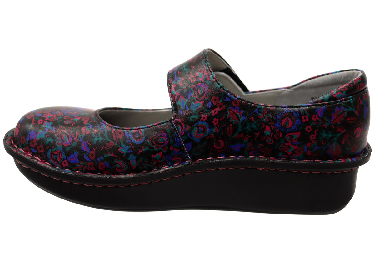 Alegria Paloma Womens Comfortable Leather Mary Jane Shoes Wunderkind